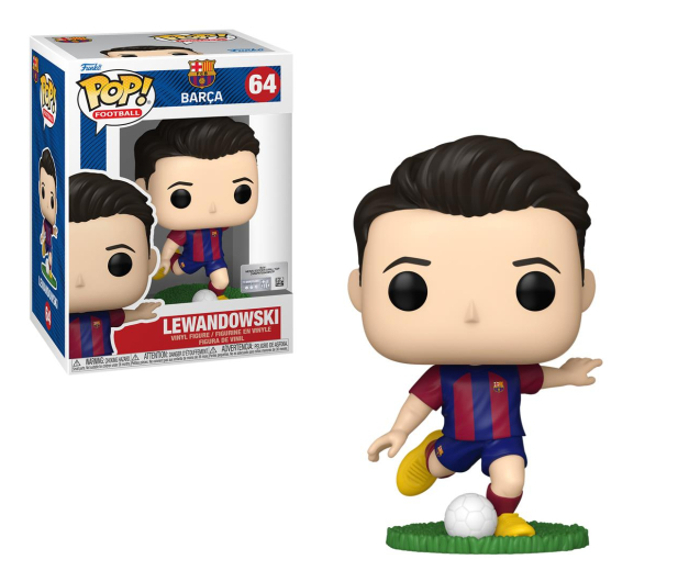 Funko POP Football: FC Barcelona - Lewandowski - 1236622 - zdjęcie